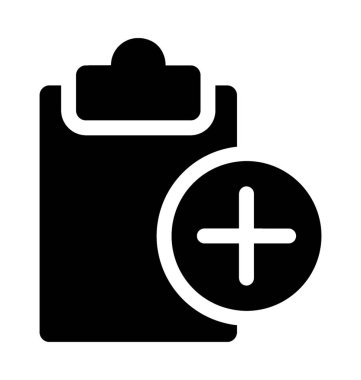 Pano düz vektör simge ekle