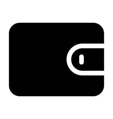 Cüzdan Düz Vektör Simgesi