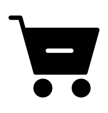 Sepeti düz vektör simgesinden kaldırmak