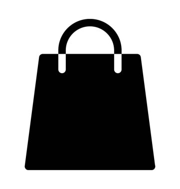 Alışveriş Torbaları Düz Vektör Simgesi