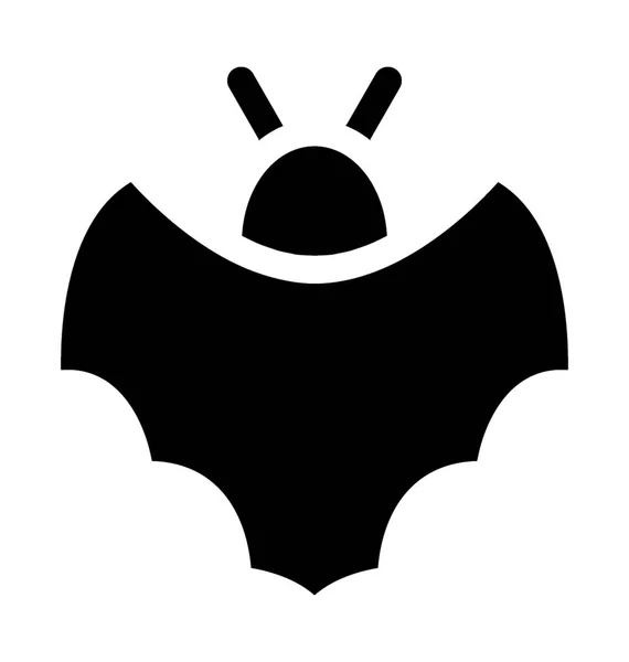 Bat Lapos Vector Icon — Stock Vector