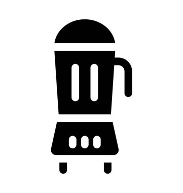 Blender düz vektör simgesi