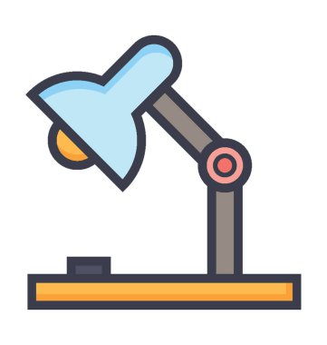 Açı dengeli renkli vektör simgesi