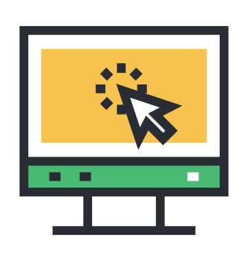 PPC renkli vektör simgesi