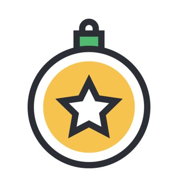 Önemsiz şey renkli vektör simgesi