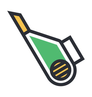 Blower renkli vektör simgesi