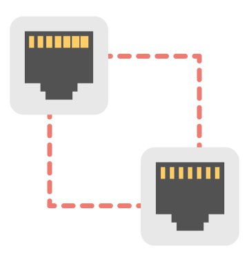 Yerel ağ bağlantı diyagramı 
