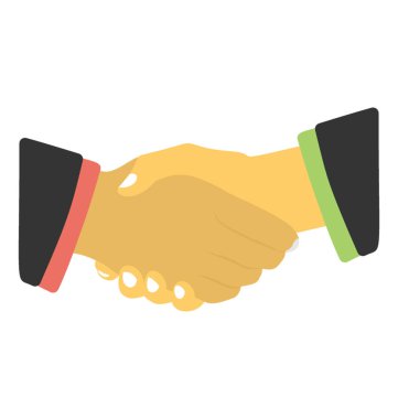 Ortaklık temsil kavramını sallayarak el