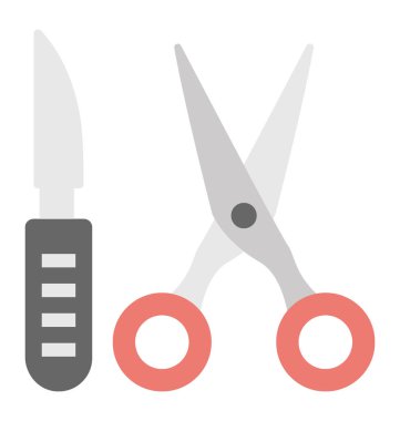 Neşter ve makas, cerrahi aletler 