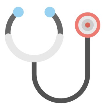 Bir doktor aleti ya da tıbbi cihaz, stetoskop 