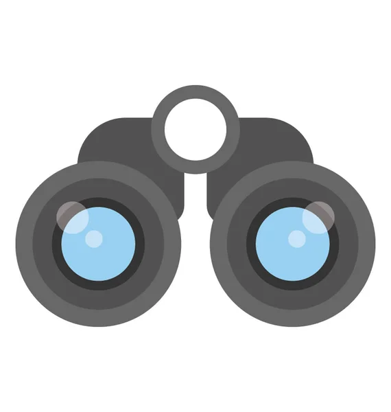 Tourist Fieldglass Binocular — Stock Vector