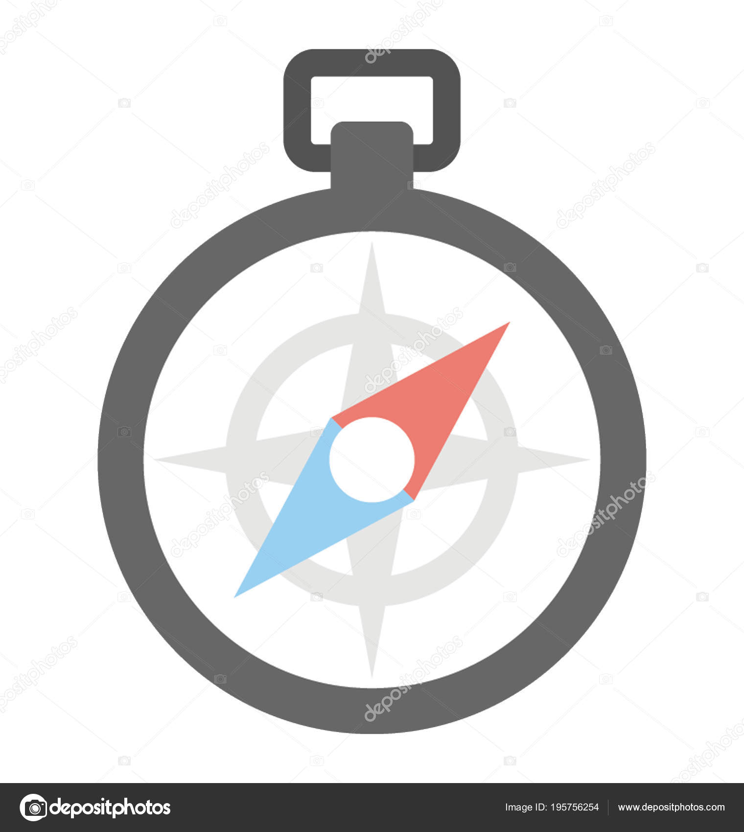 Retro Navigator Compass Show Directions Stock Vector by ©creativestall ...