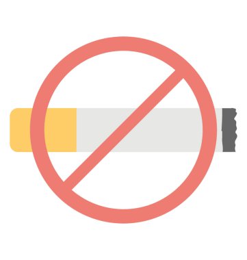 Hiçbir alan kavramı sigara yasağı tabelada