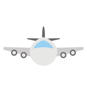 Hava yolculuğu bir iniş aeroplan kavramı 