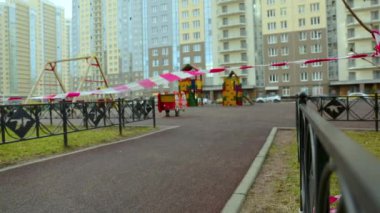 Virüs salgını sırasında karantinaya alınmış oyun alanı