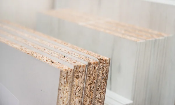 Many boards Chipboard, assembling furniture — Stock Image Many boards Chipboard, assembling furniture Royalty Free Stock Photos