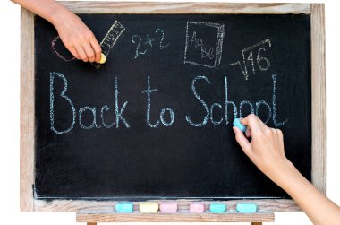 Tahtaya yazıp okula geri dön.