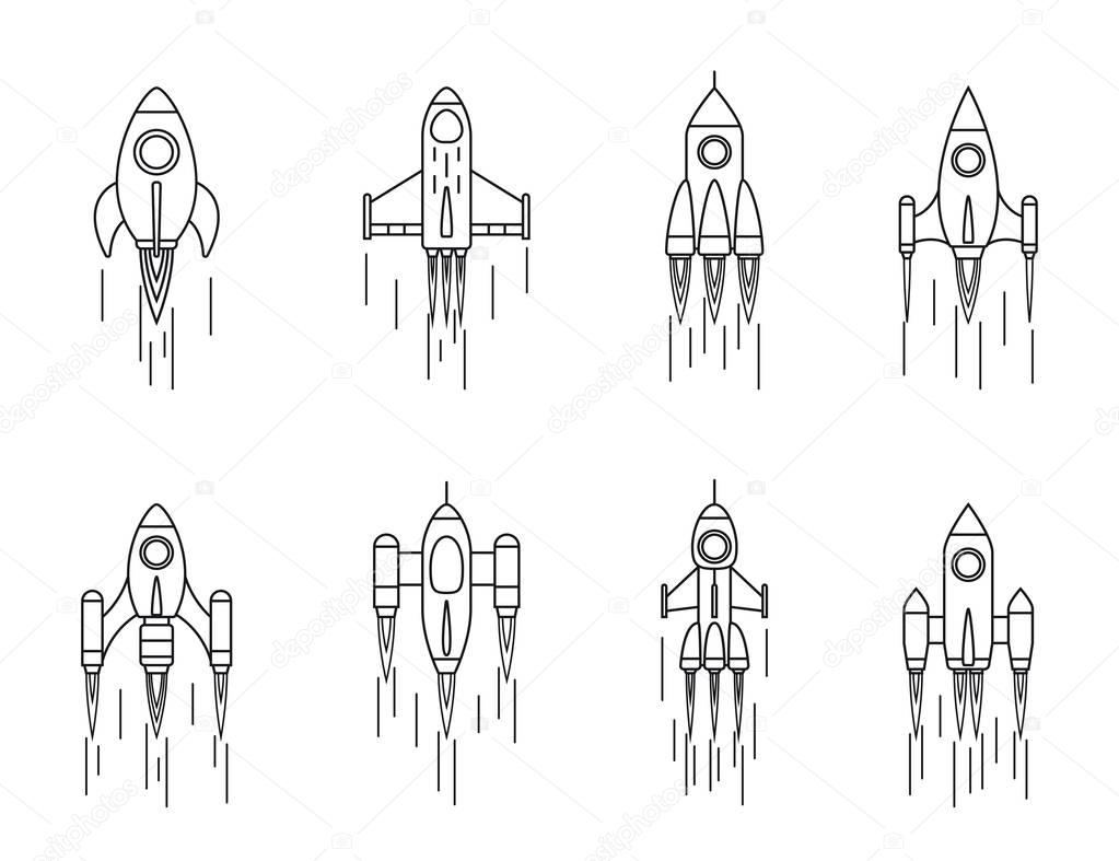 set of rockets