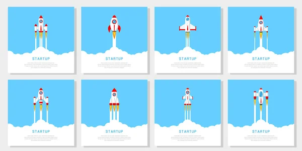Startup-Banner — Stockvektor