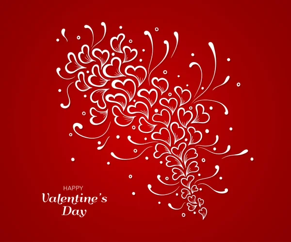 Valentines day card — Stock Vector