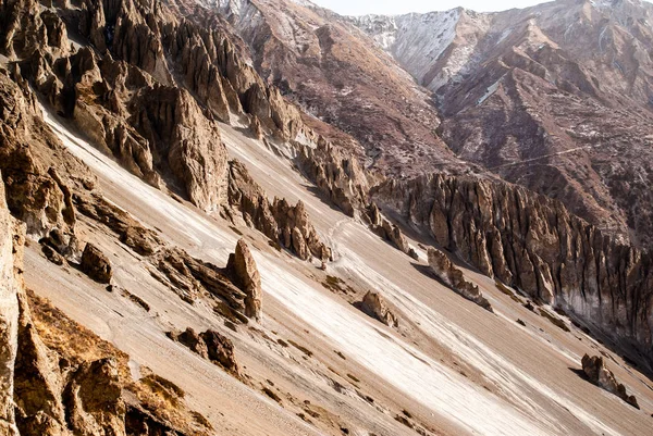 Picture of trekking foothpath in mountains — Stock Photo, Image