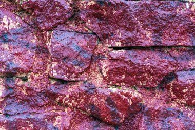 Arkaplan için taş duvarın dokusu. Doğal renk. Stok fotoğrafı