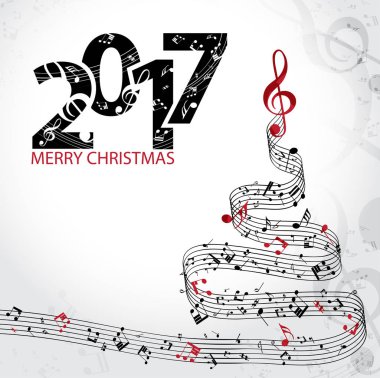 Müzik Noel arka plan 2017