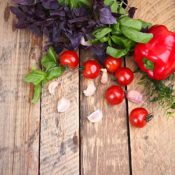 Frische Gemüsesorten — Stockfoto