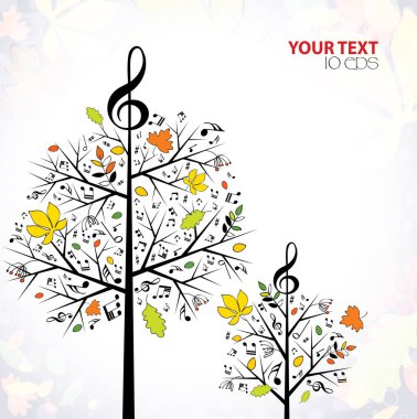 sonbahar müzik arka plan