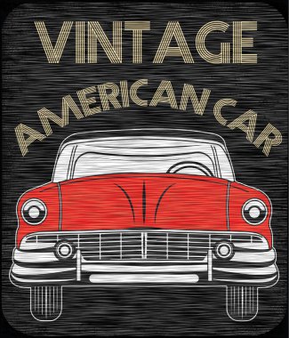  Amerikan Klasik garaj arabası