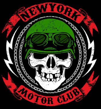 Kafatası Tişörtü Grafik Tasarımı