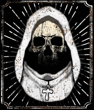 Kafatası Tişörtü Grafik Tasarımı