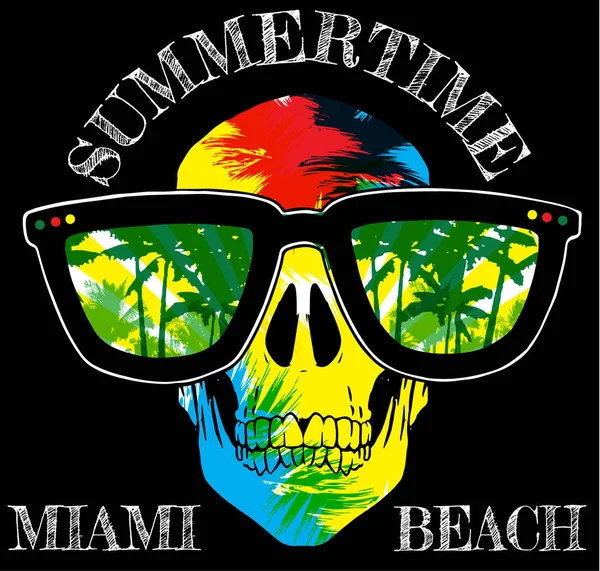 Kafatası Tişörtü Grafik Tasarımı