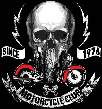 Kafatası Tişörtü Grafik Tasarımı