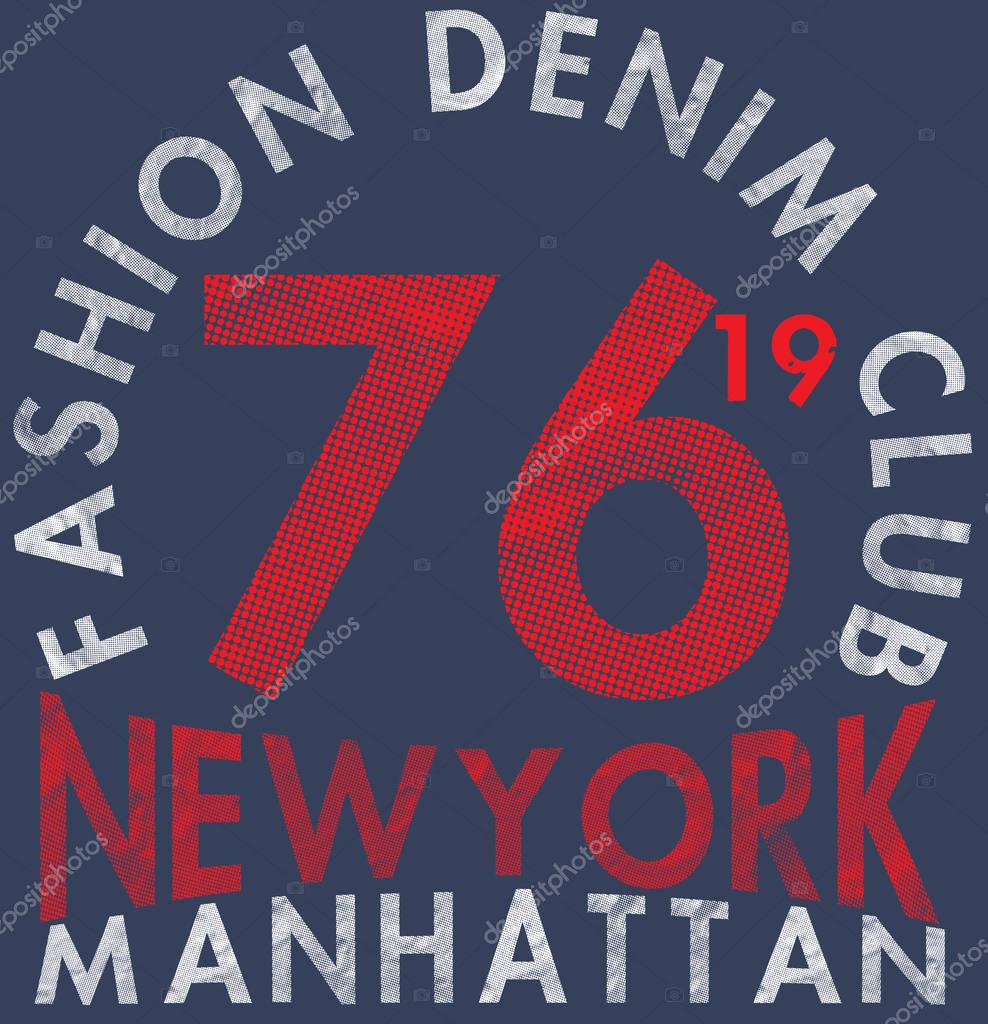 New York City; Bronx Grunge background. Typography; t-shirt graphics; poster