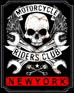 Kafatası Tişörtü Grafik Tasarımı