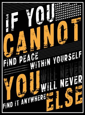 Vintage sloganı adam T shirt grafik vektör tasarımı