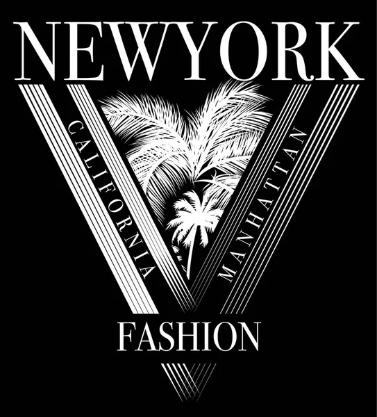 New York sport typographie ; t-shirt graphiques ; vecteurs — Image vectorielle