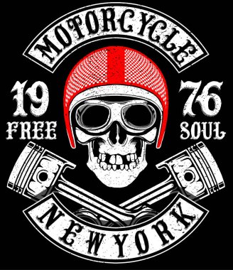 Kafatası Tişörtü Grafik Tasarımı