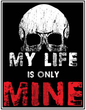 Kafatası Tişörtü Grafik Tasarımı