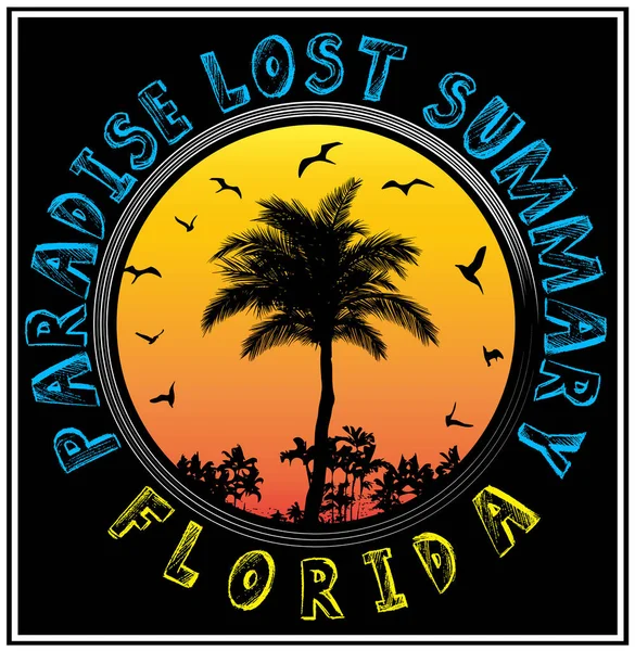 yaz plaj vektör arka planda retro tarzı