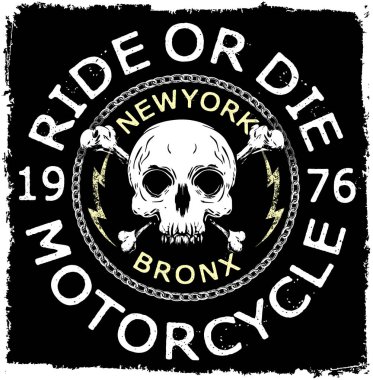 Kafatası Tişörtü Grafik Tasarımı