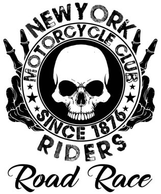 Kafatası Tişörtü Grafik Tasarımı