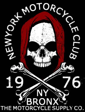 Kafatası Tişörtü Grafik Tasarımı