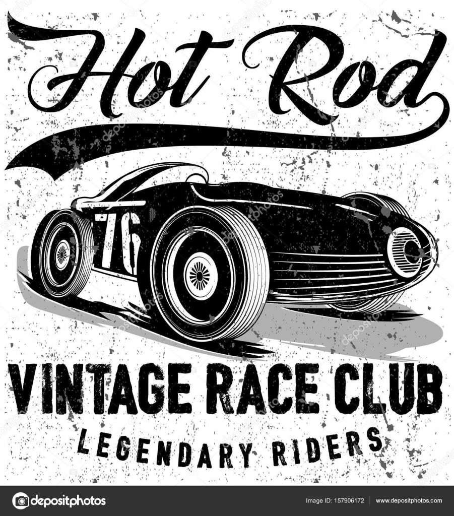vintage race car set