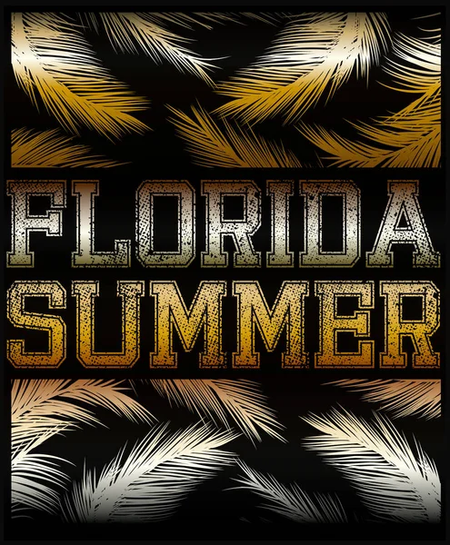 Tropikal gün batımında beach florida