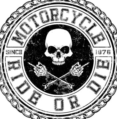 Kafatası Tişörtü Grafik Tasarımı