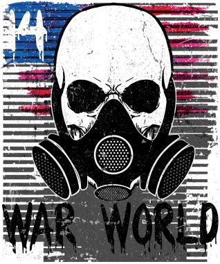 Kafatası Tişörtü Grafik Tasarımı