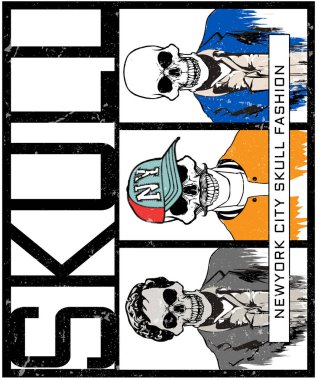 Kafatası Tişörtü Grafik Tasarımı