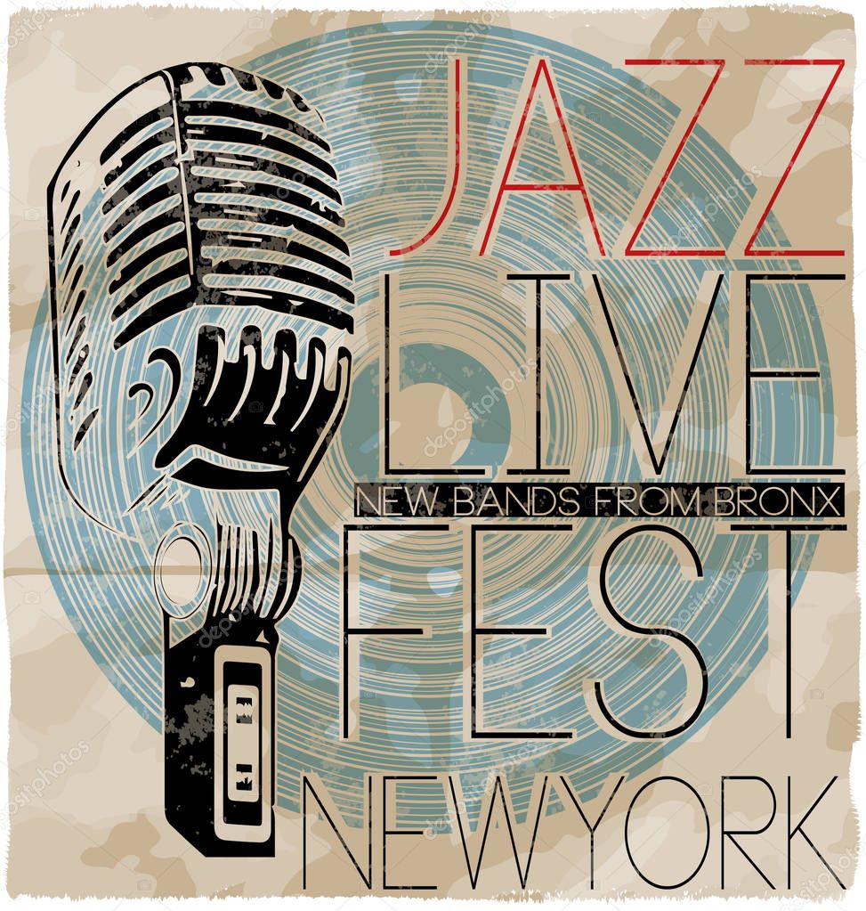 Jazz Music Concert Poster
